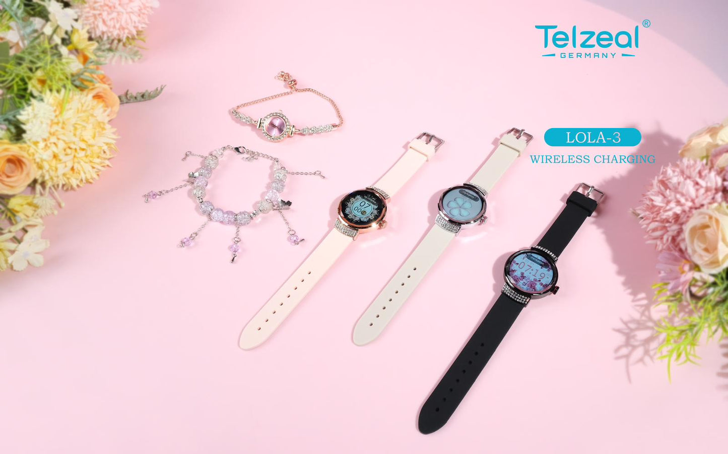 Telzeal Lola-3 ladies smartwatch