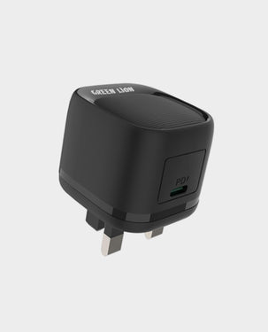 Green Lion PD USB-C Wall Charger | 20W | USB-C To Lightning Cable | 1M | GNPD20UCLWCBK - Black